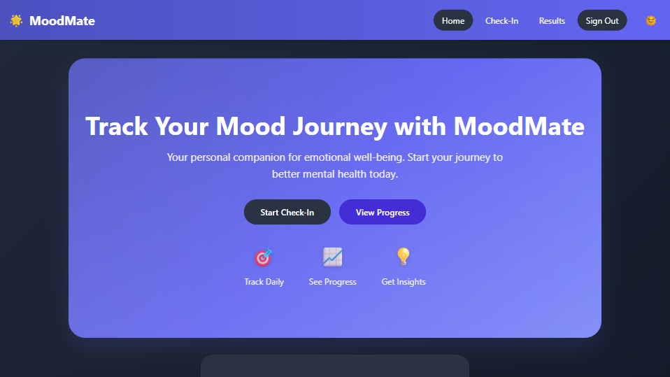 Moodmate Project